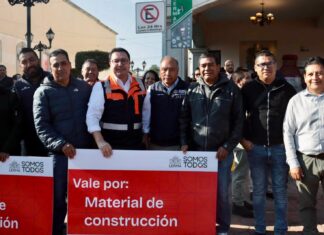 Lerma impulsa mejora de infraestructura con entrega de materiales para más de 100 calles