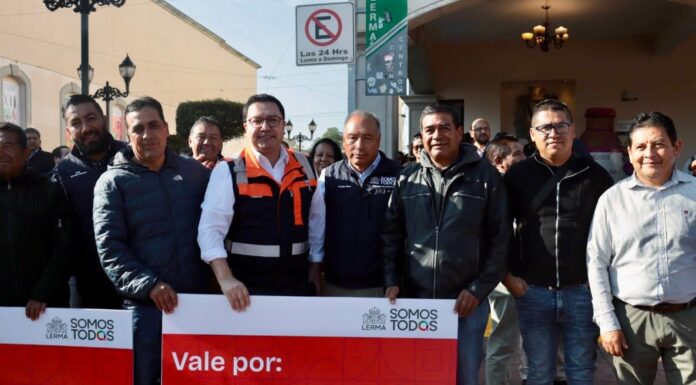Lerma impulsa mejora de infraestructura con entrega de materiales para más de 100 calles