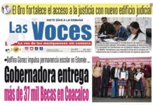 Delfina Gómez impulsa permanencia escolar en Edoméx, Gobernadora entrega más de 37 mil Becas en Coacalco