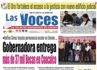 Delfina Gómez impulsa permanencia escolar en Edoméx, Gobernadora entrega más de 37 mil Becas en Coacalco