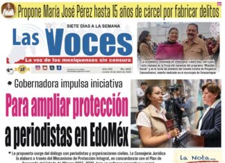 Gobernadora impulsa iniciativa Para ampliar protección a periodistas en EdoMéx