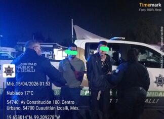 Detienen a dos hombres en Bosques de la Hacienda por presuntos delitos contra la salud