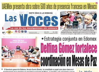 Delfina Gómez fortalece coordinación en Mesas de Paz