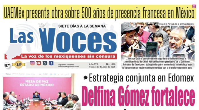 Delfina Gómez fortalece coordinación en Mesas de Paz