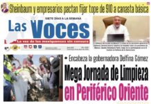 Encabeza la gobernadora Delfina Gómez Mega Jornada de Limpieza en Periférico Oriente