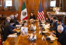 México y Estados Unidos avanzan en revisión del T-MEC tras reunión en Palacio Nacional