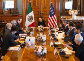 México y Estados Unidos avanzan en revisión del T-MEC tras reunión en Palacio Nacional
