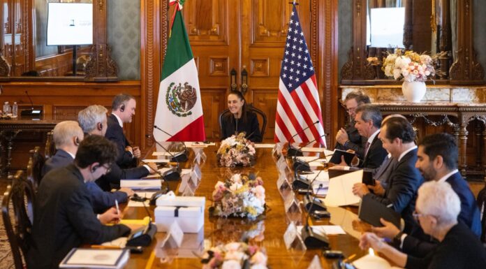 México y Estados Unidos avanzan en revisión del T-MEC tras reunión en Palacio Nacional