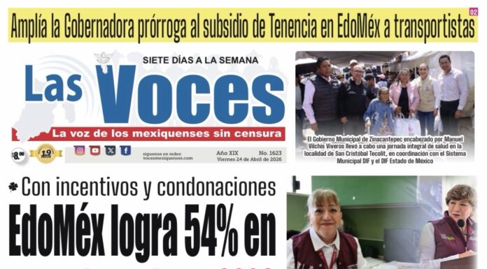 Con incentivos y condonaciones EdoMéx logra 54% en reemplacamiento 2026