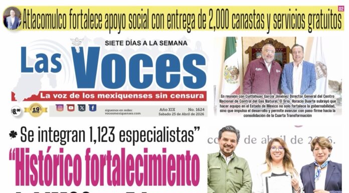 Se integran 1,123 especialistas, “Histórico fortalecimiento del IMSS en Edomex”