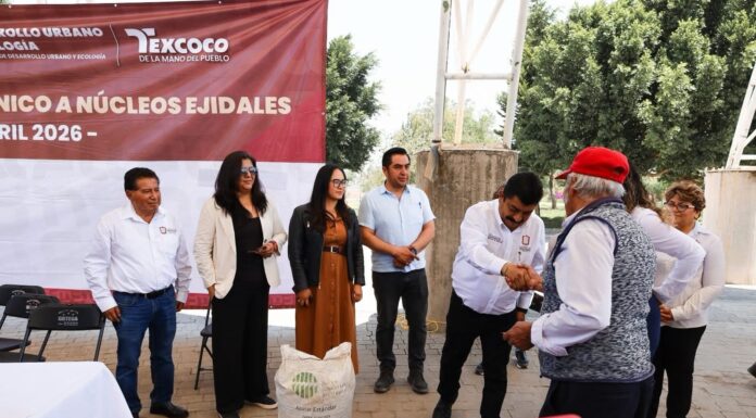 Texcoco impulsa al campo con entrega de abono orgánico a núcleos ejidales