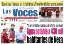 Lleva Gobernadora Delfina Gómez, Agua potable a 430 mil habitantes de Neza