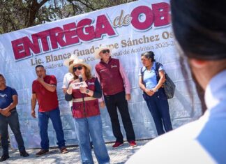 Entrega Blanca Osorio pavimentación en San Lucas Tepango; mejora movilidad y calidad de vida