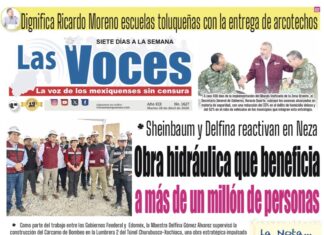 Sheinbaum y Delfina reactivan en Neza Obra hidráulica que beneficia a más de un millón de personas