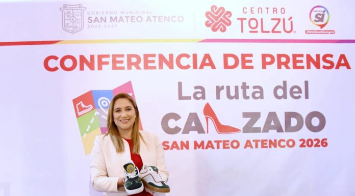 San Mateo Atenco impulsa su industria zapatera con “Calzado Mundialista” y La Ruta del Calzado en Toluca