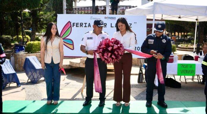 Ixtapan de la Sal impulsa cultura de paz y prevención con Feria por la Paz