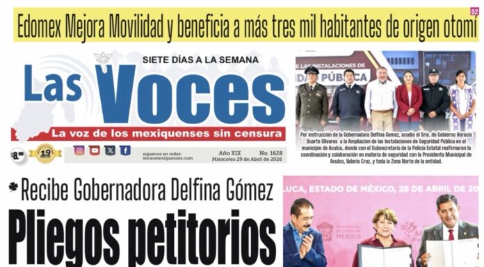 Recibe Gobernadora Delfina Gómez Pliegos petitorios del magisterio Mexiquense