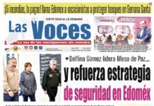 Delfina Gómez lidera Mesa de Paz y refuerza estrategia de seguridad en Edoméx