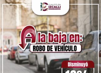 Disminuye 19% el robo de vehículo en Cuautitlán Izcalli: Daniel Serrano