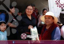Con más bienestar para las familias, Lupita Díaz acerca apoyos alimentarios a San Bartolo del Llano