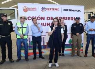 Inaugura Azucena Cisneros depósito municipal gratuito para motocicletas en Ecatepec