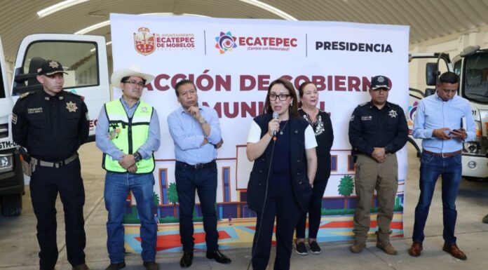 Inaugura Azucena Cisneros depósito municipal gratuito para motocicletas en Ecatepec