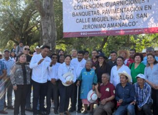 Texcoco fortalece infraestructura en San Jerónimo Amanalco con nueva obra vial