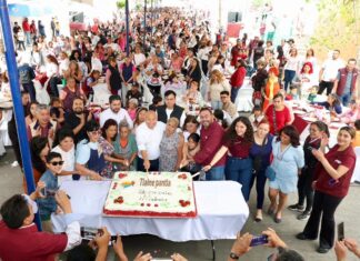 Raciel Pérez Cruz lleva alegría y reconocimiento a madres de Tlalnepantla con diez festejos masivos