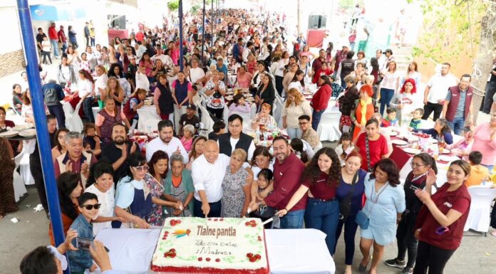 Raciel Pérez Cruz lleva alegría y reconocimiento a madres de Tlalnepantla con diez festejos masivos