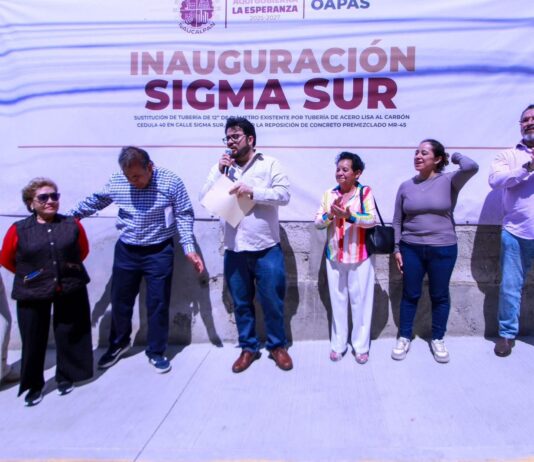 Gobierno de Naucalpan rehabilita calle Sigma Sur y resuelve problemática histórica en San Rafael Chamapa