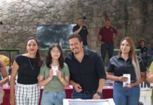 Carlos Rogel y Mónica Mariana Valdez Núñez impulsan acciones en favor de la juventud y la educación en Zacualpan