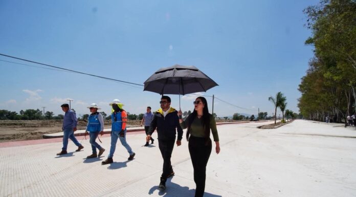 Roselia García acelera transformación vial en Zumpango con avance histórico en avenida Gante