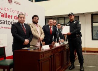 PJEdomex fortalece profesionalización de primeros respondientes en Naucalpan