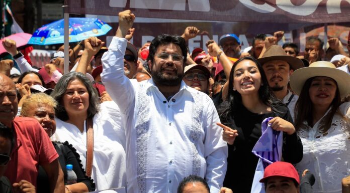 Más de 4 mil naucalpenses respaldan a Claudia Sheinbaum en acto por la soberanía nacional