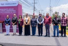 Delfina Gómez entrega rehabilitación urbana en Zona Industrial de Toluca; inversión supera los 61 mdp