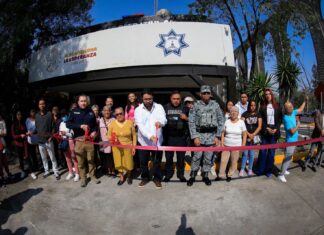 Isaac Montoya entrega módulo C2 rehabilitado para fortalecer seguridad en Naucalpan