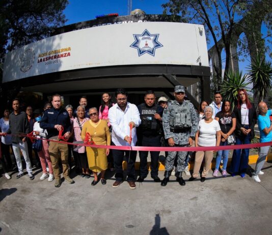 Isaac Montoya entrega módulo C2 rehabilitado para fortalecer seguridad en Naucalpan