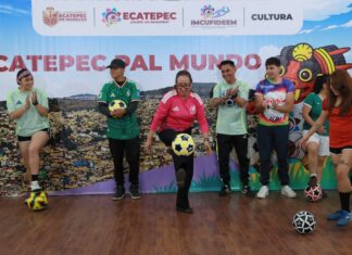 Ecatepec se prepara para el Mundial 2026 con arte, futbol y cultura urbana