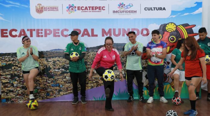 Ecatepec se prepara para el Mundial 2026 con arte, futbol y cultura urbana