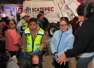 Retiran más de 7 mil toneladas de basura con programa nocturno en Ecatepec