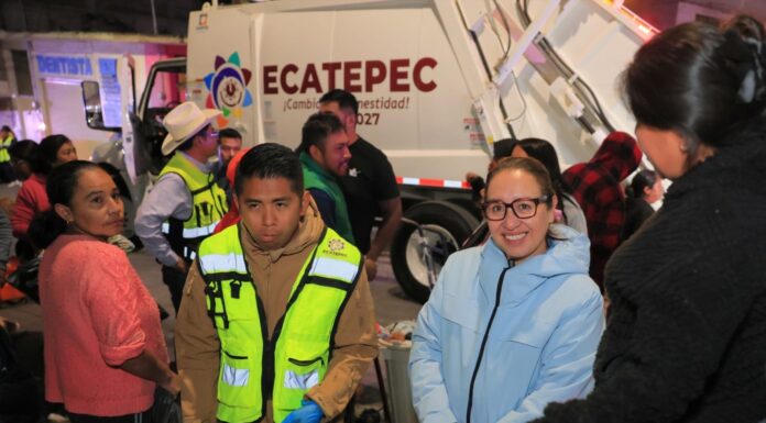 Retiran más de 7 mil toneladas de basura con programa nocturno en Ecatepec