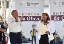 RECONOCE HORACIO DUARTE OBRAS DE JUANITA CARRILLO EN BENEFICIO DE LA COMUNIDAD ESTUDIANTIL