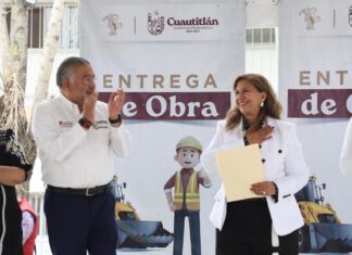 RECONOCE HORACIO DUARTE OBRAS DE JUANITA CARRILLO EN BENEFICIO DE LA COMUNIDAD ESTUDIANTIL