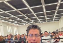 Roberto Bautista refrenda respaldo a Delfina Gómez en estrategia por la paz y la seguridad del Estado de México