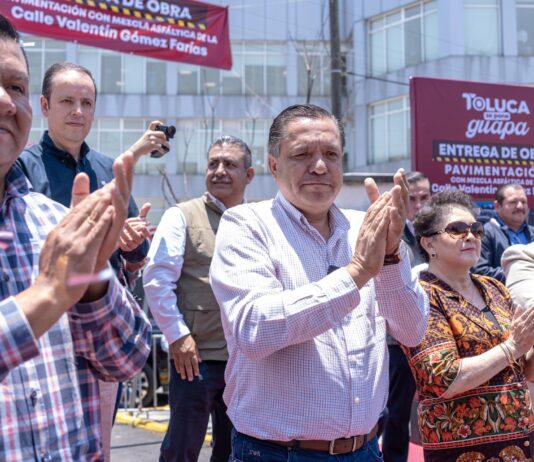 “¡Ábranla que lleva fuego!”: Ricardo Moreno transforma Toluca con la primera vialidad reconstruida por el “Diablo Dragón”