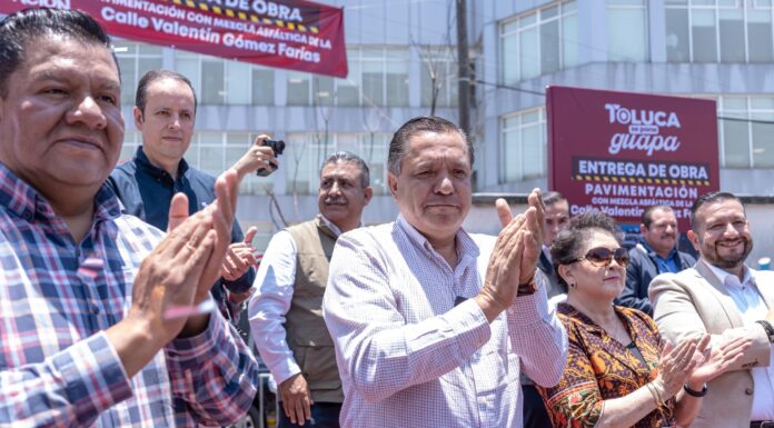 “¡Ábranla que lleva fuego!”: Ricardo Moreno transforma Toluca con la primera vialidad reconstruida por el “Diablo Dragón”