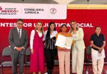 Carmen Albarrán acerca justicia social y servicios gratuitos a las familias de Donato Guerra