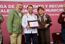 Cuautitlán Izcalli fortalece seguridad con entrega de armamento y recursos estatales