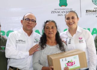 Manuel Vilchis y Jessica Ríos Lara fortalecen el bienestar de las familias de Zinacantepec
