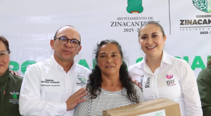 Manuel Vilchis y Jessica Ríos Lara fortalecen el bienestar de las familias de Zinacantepec